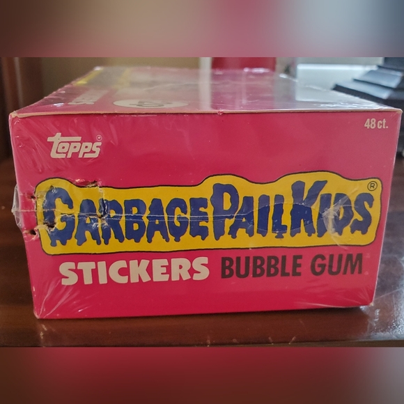 FACTORY SEALED 1985 Garbage Pail Kids UK MINI Original 1st Series 48 ct Box GPK - Picture 2 of 5